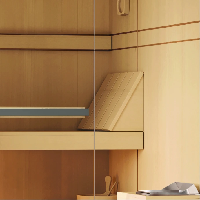 sauna préfabriqué haut de gamme